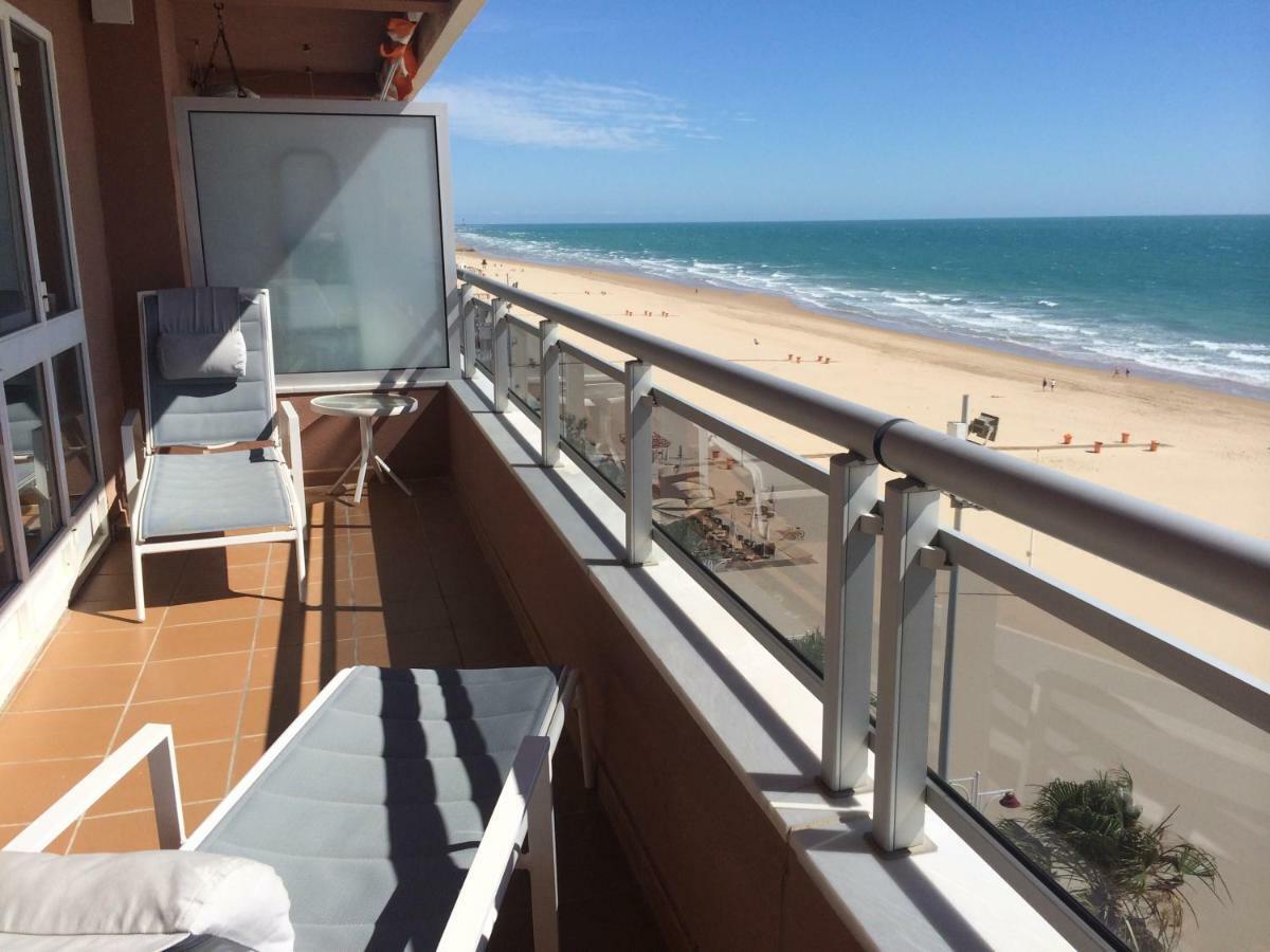 Apartamento Luxury Oceanfront Triplex In Cádiz Exterior foto